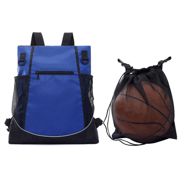Basketball Backpack, Sports Equipment Bag with Mesh & Multi-Pockets - Waterproof Soccer/Volleyball Gear Organizer for Athletes & Coaches