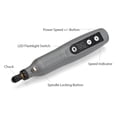 thumbnail image 3 of Electric Portable  Tool Set Mini Cordless Grinder Handheld Rechargeable Electric Drill USB Charging 5-Speed with Multiple Attachments LED Light for Cutting Sanding Engraving, 3 of 7