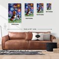 thumbnail image 5 of Happy New Year Basset Hound Family Cheer Winter Midnight Firework Vertical Matte Canvas Poster Bassets Dog Breed Lovers Gifts Idea Wall Art Home Decor - 02025, 5 of 5