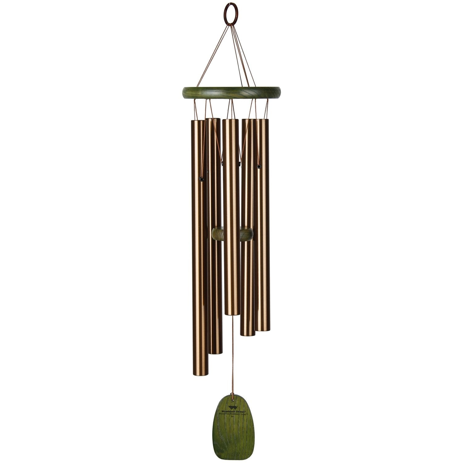 Woodstock Chimes AFVSB Windspiel – Affirmation-Virtues Klangspiel Mit 5-Noten-Skala, 63,5 Cm