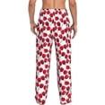 thumbnail image 3 of Uemuo Tulips Flowers Pattern Men's Wide Leg Palazzo Lounge Pants with Pockets Light Weight Loose Comfy Casual Pajama Pants-Medium, 3 of 9