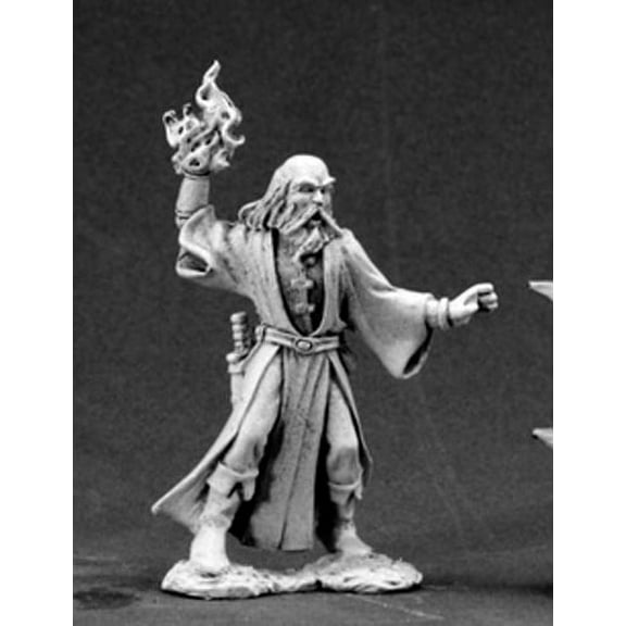 Reaper Miniatures Cadarius, Wizard #03458 Dark Heaven Legends Unpainted Metal