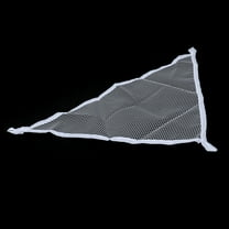 ROMANSENTIAL 1Set Net Toy Hammock White 51x35x35in for Stuffed Animals and Kids Toy Storage