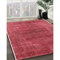 thumbnail image 2 of Ahgly Company Indoor Square Mid-Century Modern Red Oriental Area Rugs, 3' Square, 2 of 6