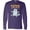 Purple, variant on Inktastic Boo with Mummy Cat Long Sleeve T-Shirt