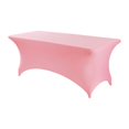 thumbnail image 2 of jifeng Nappe Extensible pour Table Pliante Nappe pour Événements Anniversaire Extérieur Rose, 2 of 9