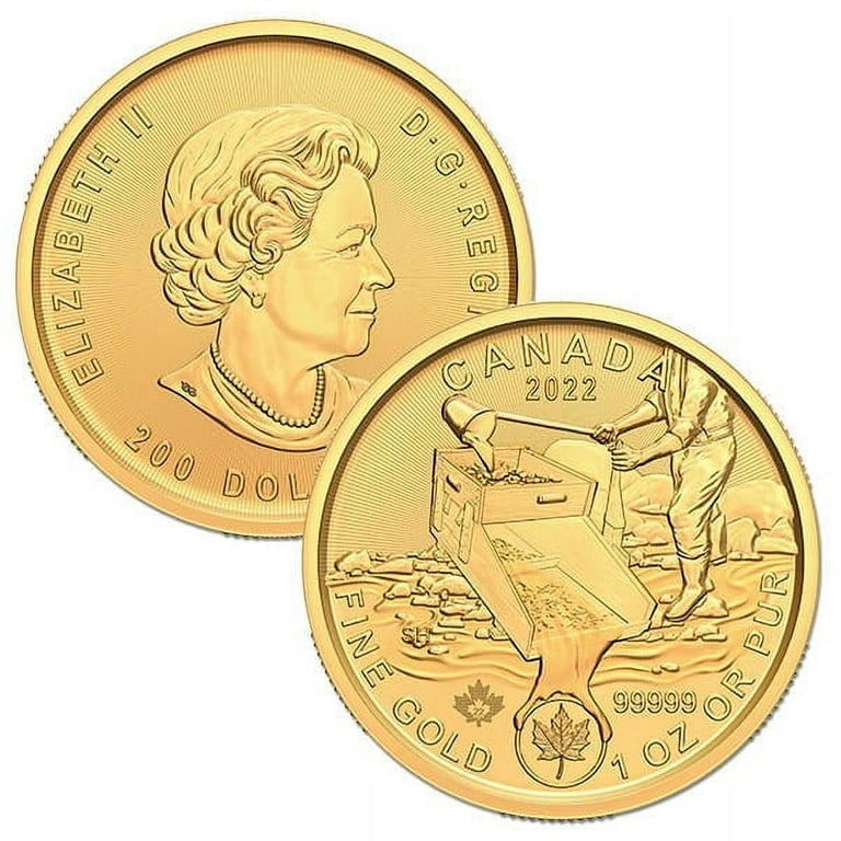 Royal Canadian Mint , Klondike Gold Rush Series - Prospecting for