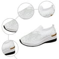 thumbnail image 3 of Leozcaa Women's Slip On Walking Shoes Breathable Non Slip Wedge Heel Running Tennis Sneakers with Diamond, 3 of 9