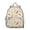 Beige-14, variant on Owl Student Backpack – Cute Snowy Owl Big Eyes Cartoon Print With Night Pattern Design For Student