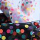 thumbnail image 2 of Dotted Ribbon Colorful Dot Band for Decoration 1Pcs Flower Packaging, 2 of 4