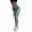 Green, variant on PEASKJP Leggings for Women Tummy Control High Waisted Crossover Workout Lounge Bell Bottom Jazz Dress Pants, Black S