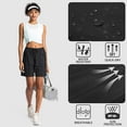 thumbnail image 5 of Women's Hiking Cargo Shorts Quick Dry Lightweight Athletic Shorts for Women, 5 of 6