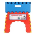 thumbnail image 4 of Portable Small Stool Child Folding Chair Change Shoe Stool 22*16.5*19cm（Chair Surface Blue）, 4 of 8