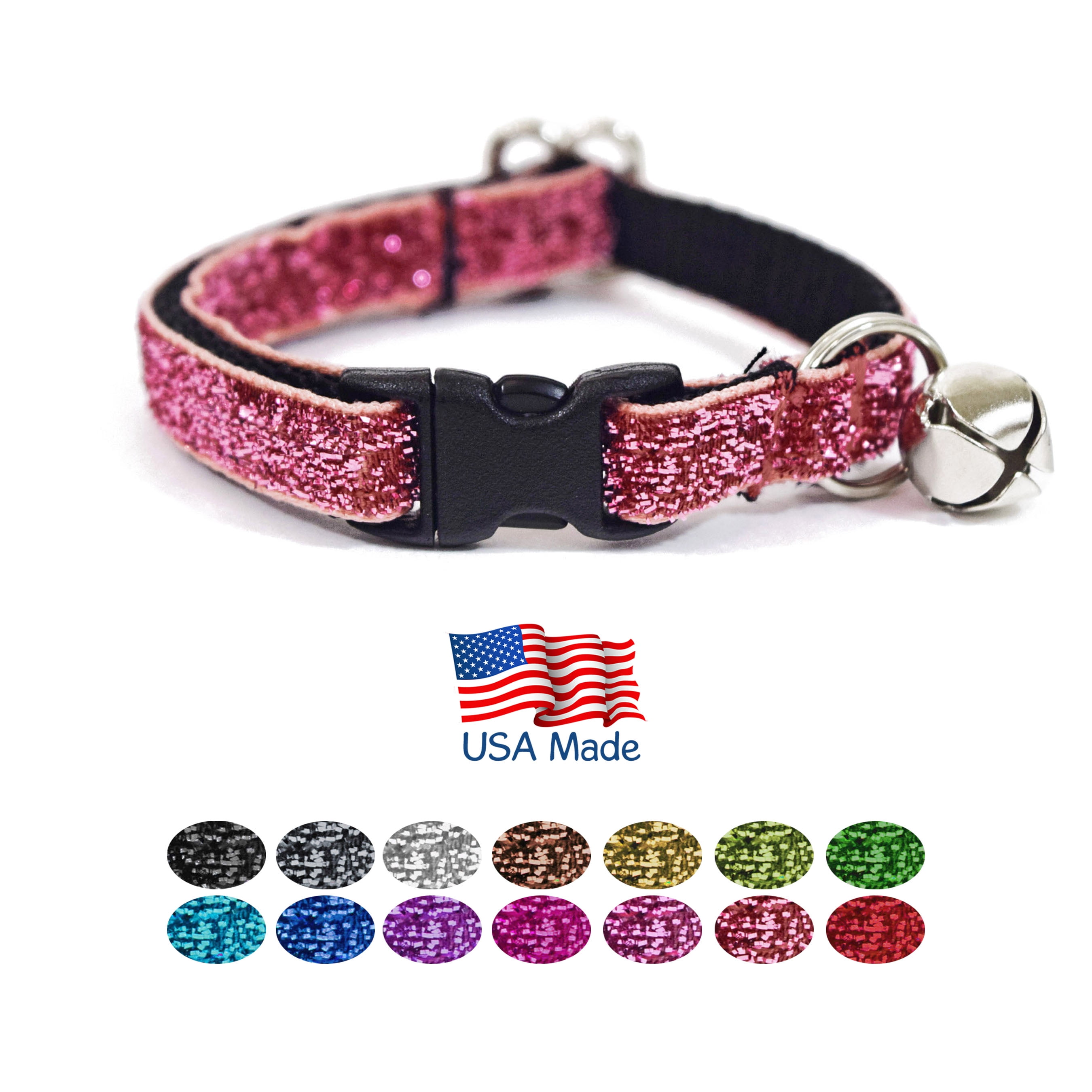 Kitty Kaboodle Breakaway Cat Collar With Bell Fully Adjustable (711