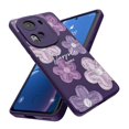thumbnail image 1 of Threehao Funda para OPPO Reno 11 Case Uso Rudo, Ultra Delgado Flexible Púrpura Suave TPU Silicona Ca, 1 of 6