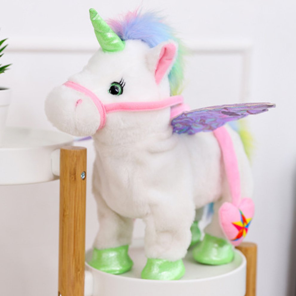 electric walking unicorn toy