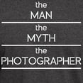 thumbnail image 3 of CafePress - The Man The Myth The Photographer T Shirt - Men's Classic Graphic Cotton T-Shirt, 3 of 4