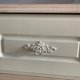 thumbnail image 2 of 4 Pcs Euro Roses Cabinet Knobs with Backplate, Flower Drawer Pull Handles for Dresser Vanity Nightstand Cupboard, 2 of 5
