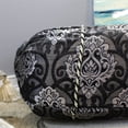 thumbnail image 3 of Natural Geo Silver/Black Gao Takiya Bolster Pillow (Set of 2), 3 of 4