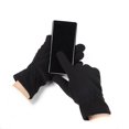 thumbnail image 6 of Opvise 1 Pair Women Men Autumn Winter Gloves Warm Windproof Full Finger Mittens Polar Fleece Anti slip Gloves Black Women, 6 of 8
