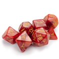 thumbnail image 2 of Brybelly Holdings GDIC-1126 7 Die Polyhedral Dice Set in Velvet Pouch, Dragon Scales, 2 of 6