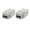 White, variant on JZROCKER USB 3.0 Keystone Jack Inserts USB Adapters Cable interface Coupler Female