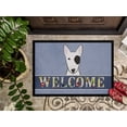 thumbnail image 3 of Carolines Treasures BB1395MAT Bull Terrier Welcome Indoor & Outdoor Mat- 18 x 27 in., 3 of 4