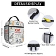 thumbnail image 6 of Cute Cat Lunch Bag Portable Thermal Lunch Box for Men and Women, 6 of 6