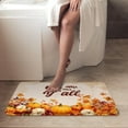 thumbnail image 4 of Autumn Bath Mat for Bathroom Fall Thanksgiving Orange Graves Bathroom Rug No Silp,Cover Floor Rug Floor Mat 16x24 lnches Bathroom Decoration, 4 of 6