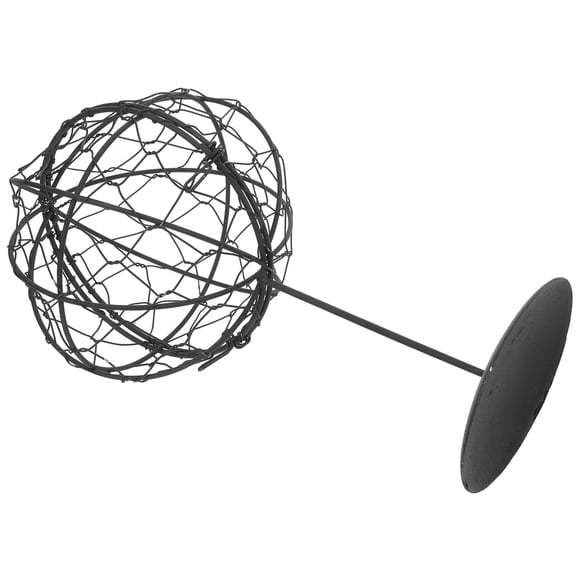 WHAMVOX Marco Esférico De Hierro Para Plantas Con Soporte Estable Ideal Para Suculentas Y De Jardín