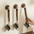 thumbnail image 4 of 4 In 1 Kitchen Dish Brush With Efficient Soap Dispenser Long Handle Sponge Scrubber For Pots Pans Cookware Cleaning Durable Scraper Edge Design Tool, 4 of 8
