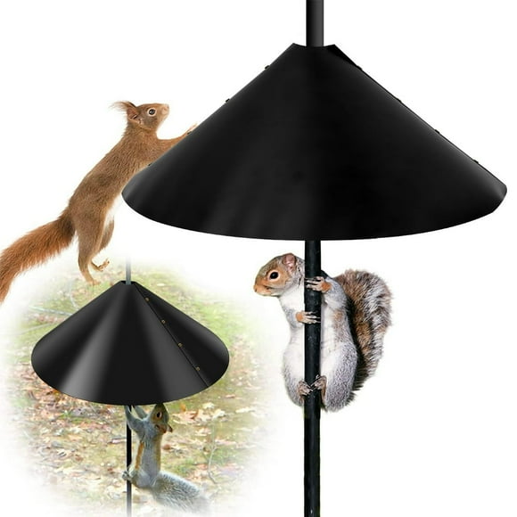 Squirrel Proof Baffle for Protecting Outside Pole Bird Feeders and Bird Houses Hang Mount Raccoon and Squirrel Guard Stopper for Shepherd Hooks
