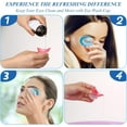 thumbnail image 5 of 4pcs Eye Wash Cup Eye Wash Bath Kit Silicone Eye Cleaning Cup for Eye Rinse Portable Eye Care Tool Reusable Eye Cleaner for Quick Refresh & Relief Tired Eyes Cleaning Eye Dust Makeup Irritants, 5 of 7