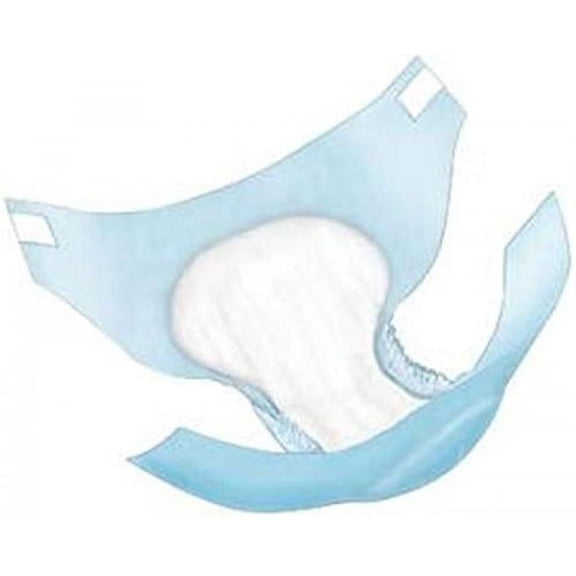 Simplicity Unisex Quilted Briefs, Large, Moderate Absorbency (18 Count)