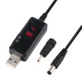 thumbnail image 4 of LOVIVER Power Cable Adjustable Step up Accessories Supply for 5.5/3.5mm Router Plug Jack, 4 of 8