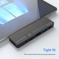 thumbnail image 3 of Concentrador Usb Estación de acoplamiento de carga rápida PD para Surface Pro x/Pro8 USB HUB Port Replicator, 3 of 5