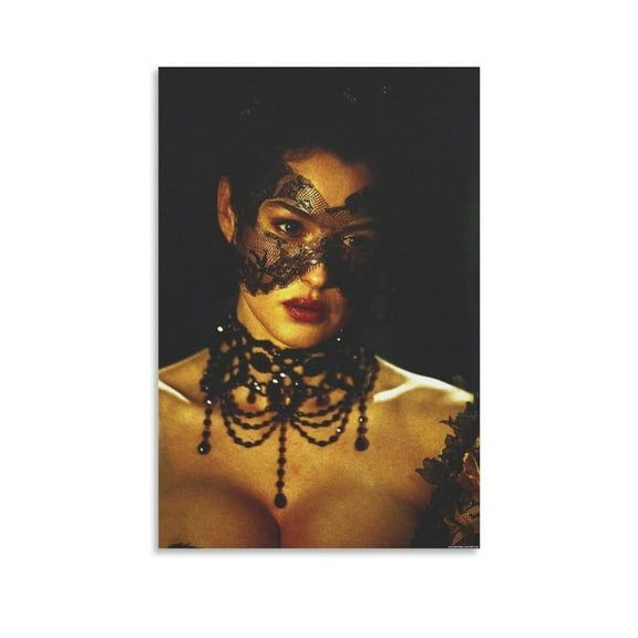 Monica-Bellucci Hot Girl Sexy Poster (3) Room Aesthetic Poster Print Art Wall Painting Canvas Posters Gifts Modern Bedroom Decor 12x18inch(30x45cm)