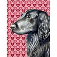thumbnail image 5 of Caroline's Treasures Dalmatian Hearts Love and Valentine's Day House Vertical Flag, 5 of 7