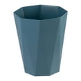 thumbnail image 1 of Papelera de plástico, contenedor de basura, papelera, cesta de papel, organizador de oficina para dormitorio, oficina y baño, 1 of 4