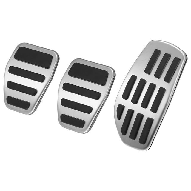 Kit de cubierta de pedal de acelerador de gas Unique Bargains para Nissan Qashqai J11 2014-2020 tono plateado