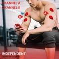 thumbnail image 3 of BESTEK TENS Unit Muscle Stimulator for Pain Relief &acirc; 3-in-1 EMS TENS Machine with 20 Pads, Dual Channel, Rechargeable Massager for Back, Sciatica, Neck, Shoul, 3 of 8