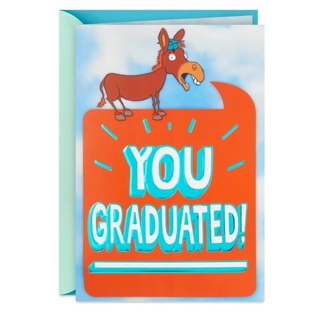 Hallmark Funny Pop-Up Graduation Greeting Card (Big-Ass Celebration)