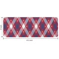thumbnail image 7 of Red and Blue Star Argyle Pattern Kitchen Rug Mat,Kitchen Runner Rugs Non Skid Washable,Decorative Kitchen Floor Mats for Kitchen,Sink,Laundry,17"x47.2", 7 of 7