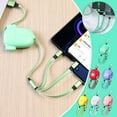 Keeplus Multi Charging Cable, Four Gear Retractable 3 In 1 USB Cable