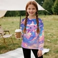thumbnail image 5 of FUIALDOLG Cartoon Axolotl Boys Long Sleeve Shirts 2 Pack Soft Loose Tees for Kids 3-4 Years Round Neck Pullover Tops Winter Layering, 5 of 6