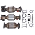 thumbnail image 4 of Complete Catalytic Converter Set for 2009-2015 Honda Pilot 3.5L Exhaust System, Replaces OE Numbers 45131, 45132, 16447, High-Efficiency Emission Control Replacement Part, 4 of 12