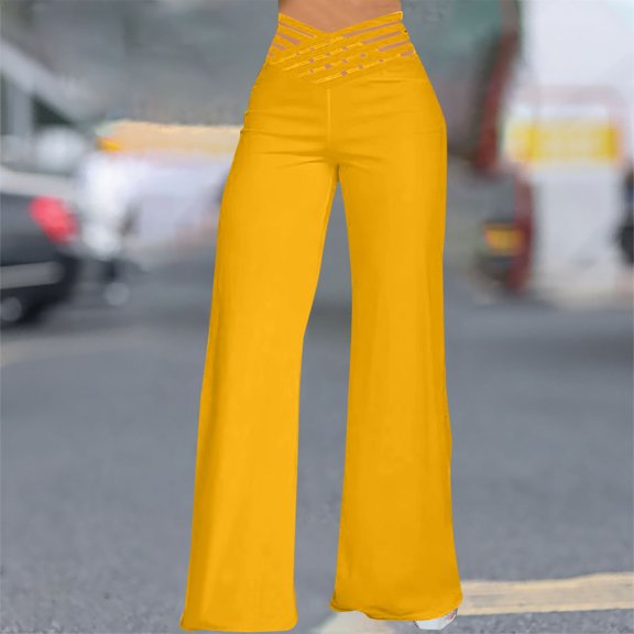 BLCHUNen Womens Pajamas Pants Casual Lightweight Comfy Elastic Waist Loungewear Fitness Sports Yoga Pants