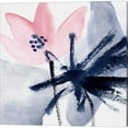 thumbnail image 4 of Great Art Now Pink Water Lilies by Melissa Wang 3 Piece Canvas Art Set Each 14W x 14H, 4 of 4
