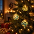thumbnail image 5 of Ocean Series Illuminated 3D Model Decoration Collection, Glowing Mini Aquatic Landscape Pendant Ornament For Holiday Household Decor, Christmas Tree Hanging Bauble Gift, 5 of 8