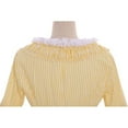 thumbnail image 3 of Women Queen Marie Antoinette Rococo Ball Gown Victorian Yellow Dress Costume Yellow, 3 of 8